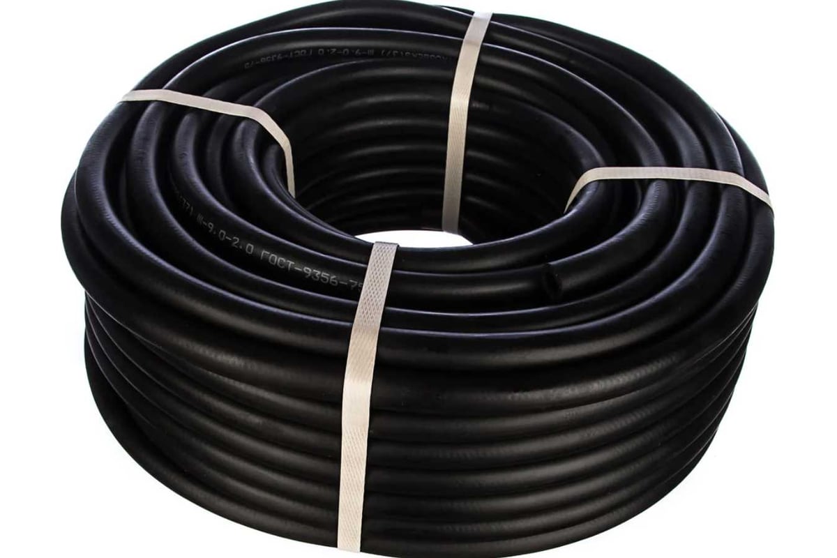 Рукав черный кислородный 9 мм, 2 МПа, длина 50 м, ГОСТ 9353-75 BlackWeld 140537bw