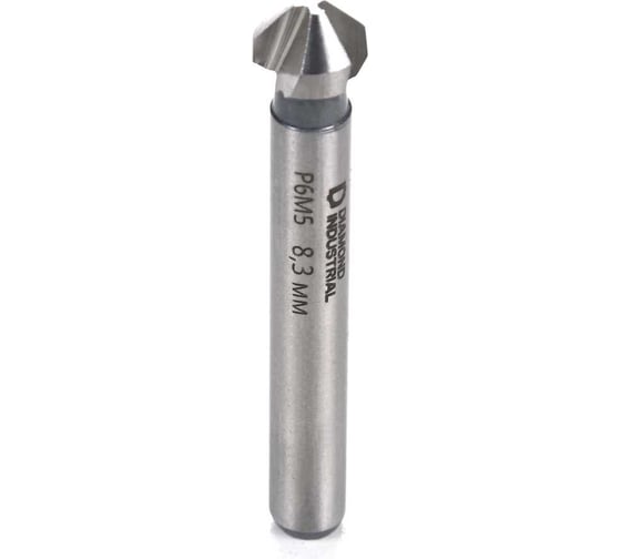 Зенковка по металлу 8,3 мм P6M5 конус 90 гр. DIN 335 Diamond Industrial DIDZM83