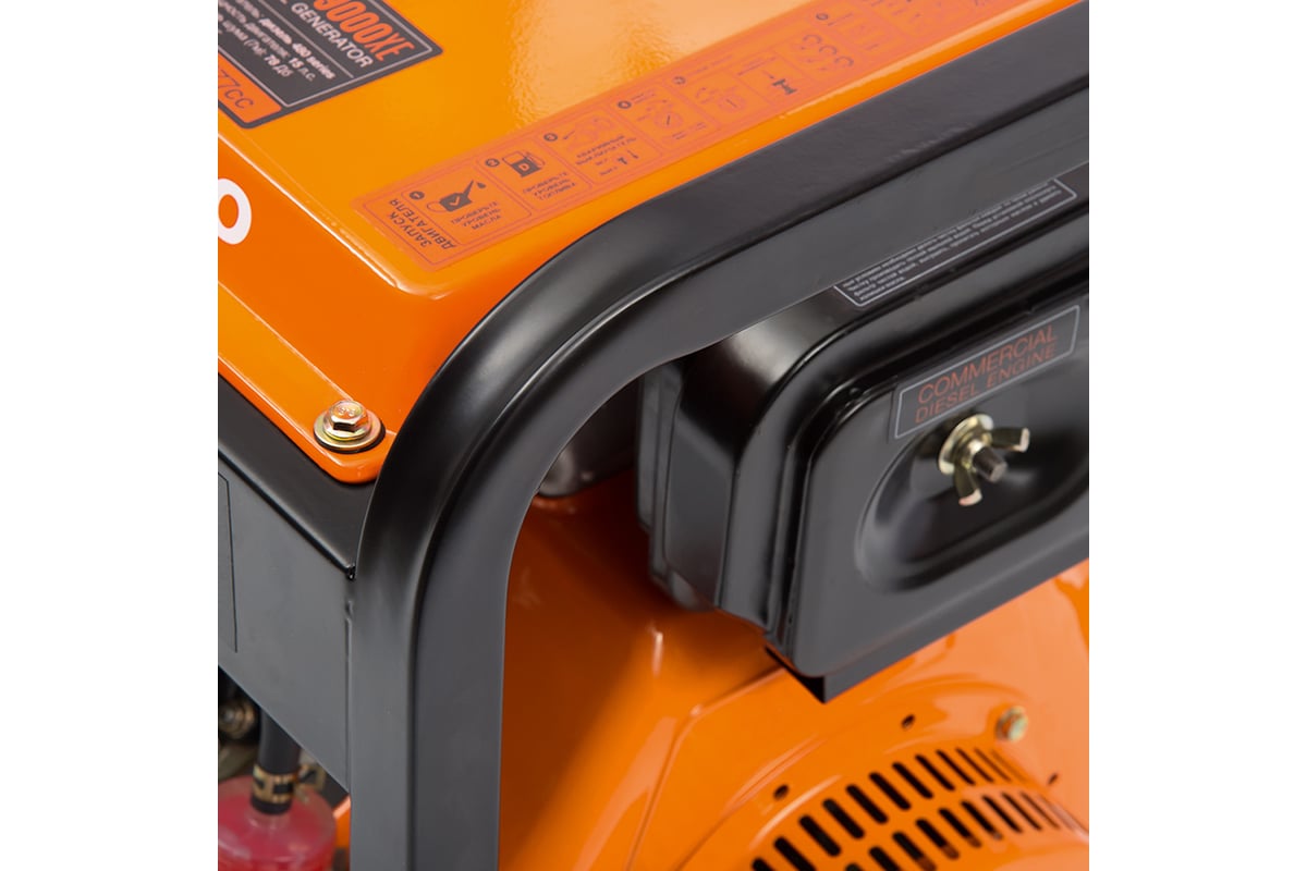 Дизельный генератор с функцией Dual Power Daewoo DDAE 9000DXE-3 (2024)