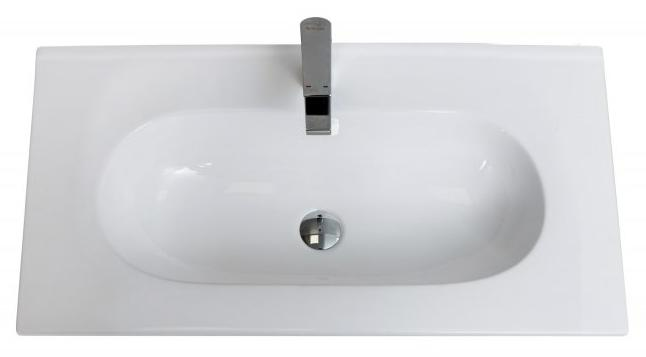 Мебель для ванной BelBagno Kraft 80 см Rovere Galifax Bianco
