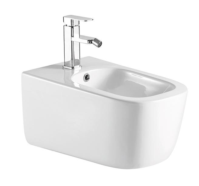 Подвесное биде Aquatek Лугано AQ1002-00 белый Подвесное биде Aquatek Лугано AQ1002-00 белый