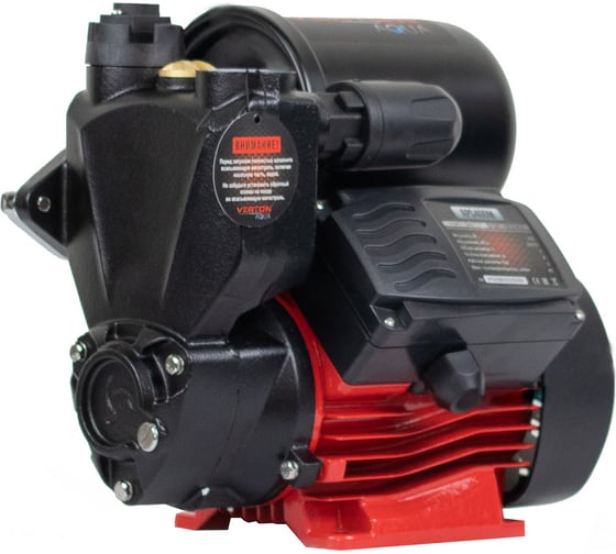 Насосная станция Verton AQUA APS400M (400Вт, 43л/мин, 2л, гл. 8м, H 35м, вых. 1", 1.5 бар) 01.13297.13312
