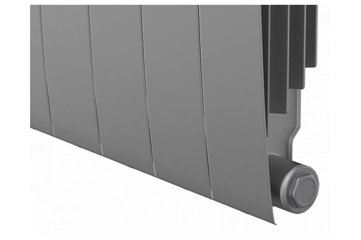 Радиатор Royal Thermo Biliner Alum 500 Silver Satin 12 секций НС-1250265