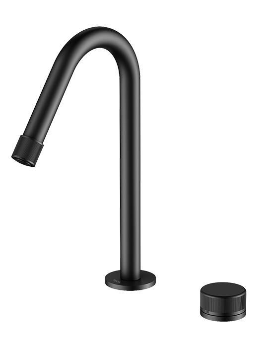 Смеситель для раковины Black&White Gravity GF-7108-MB черный матовый