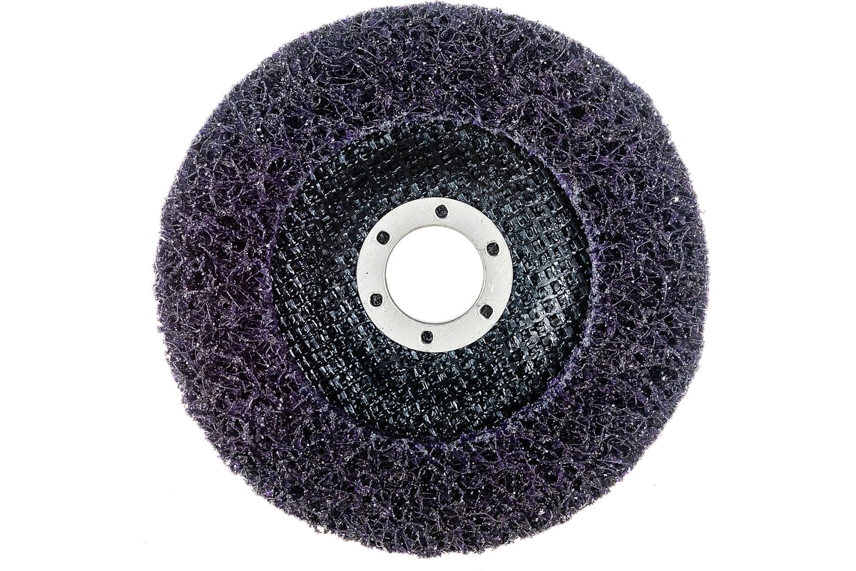 Круг зачистной на оправке пурпурный ROXPRO Clean&Strip II (125х13х22 мм) RoxelPro 123544