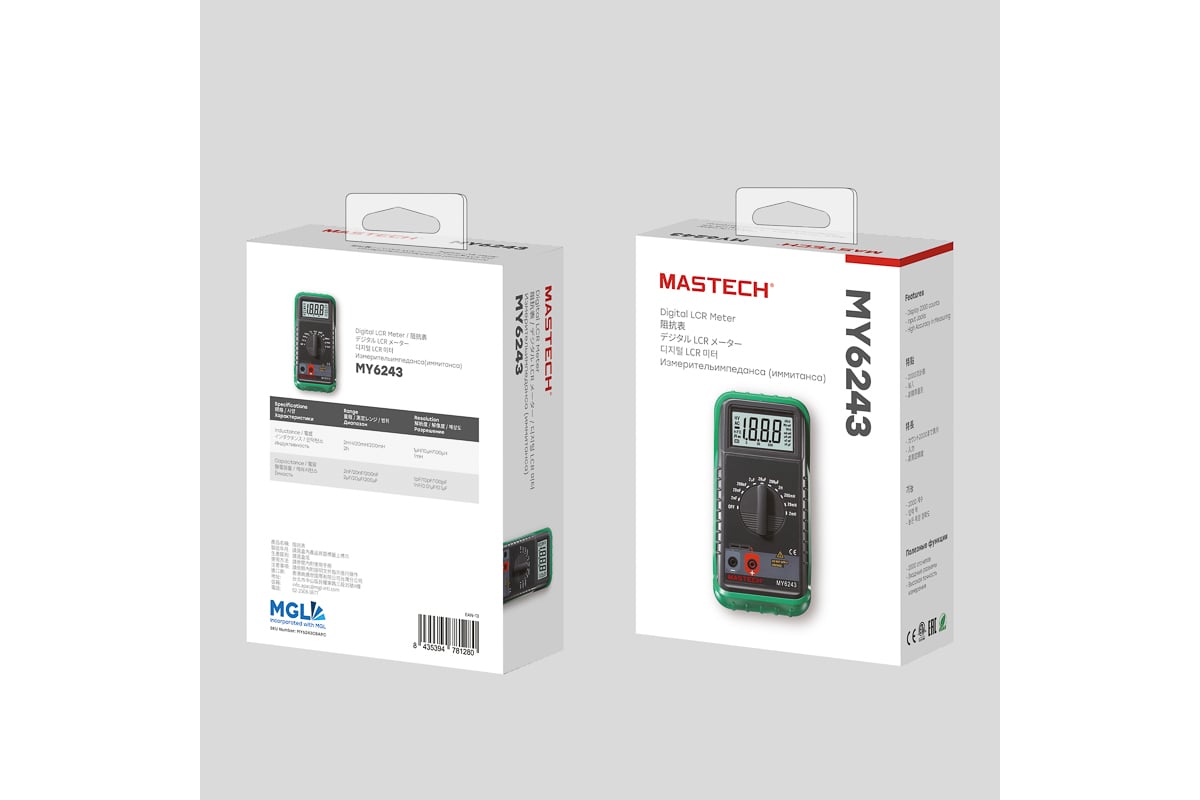 Измеритель емкости и индуктивности Mastech LC-метр MY6243 13-2078