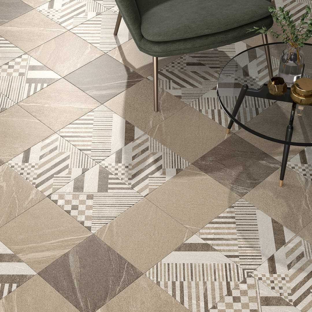 Керамогранит Kerama Marazzi Бореале коричневый микс 30х30 см, SG935300N