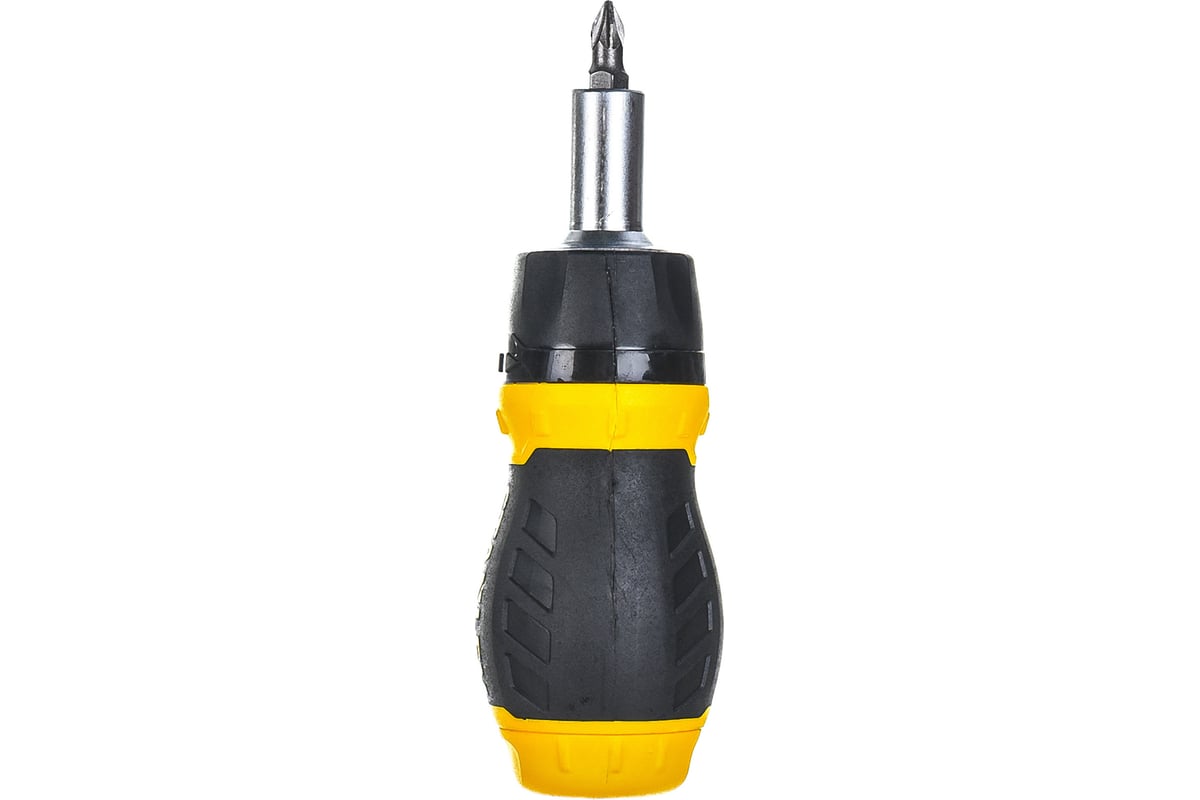 Реверсивная отвертка Stubby Multibit Stanley 0-66-358