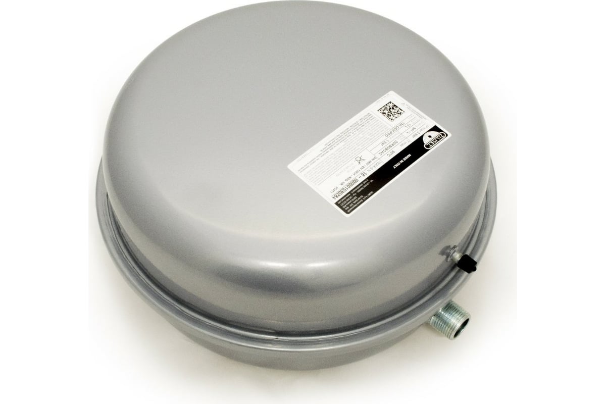 Расширительная емкость Zilmet OEM-PRO 10л, d=324 мм, h=140 мм, 3 бара, 3/4", -10 + 99С, (Италия) 13A6001000