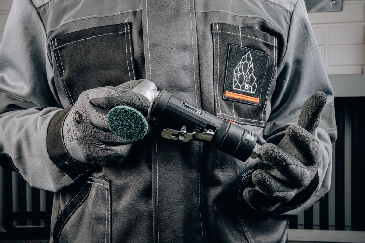 Диск быстросменный на винтовом креплении NW QD-R, D=50 мм, Very Fine Abraforce AFQDNWR5000VFN