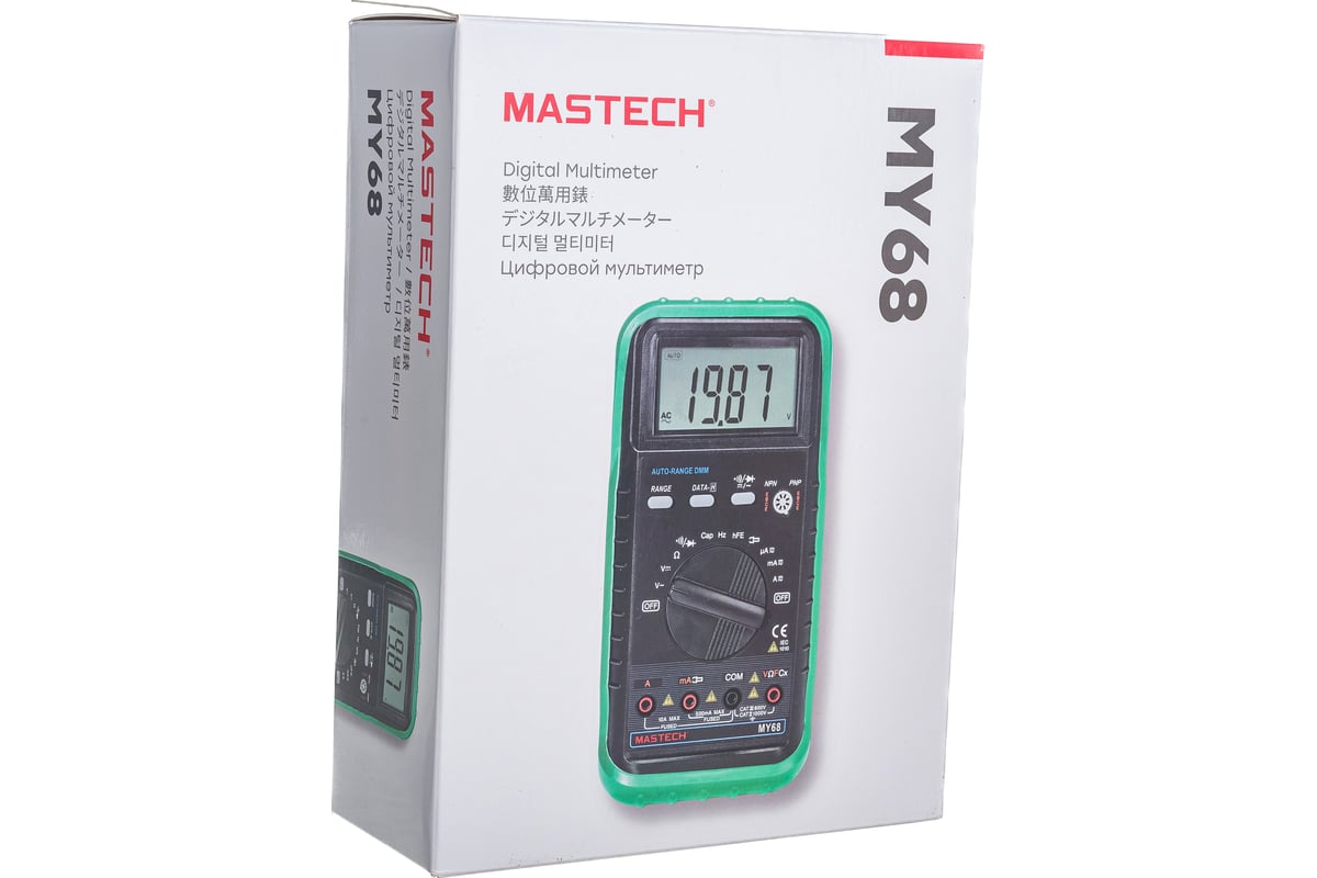 Цифровой автоматический мультиметр Mastech MY68 00-00000273
