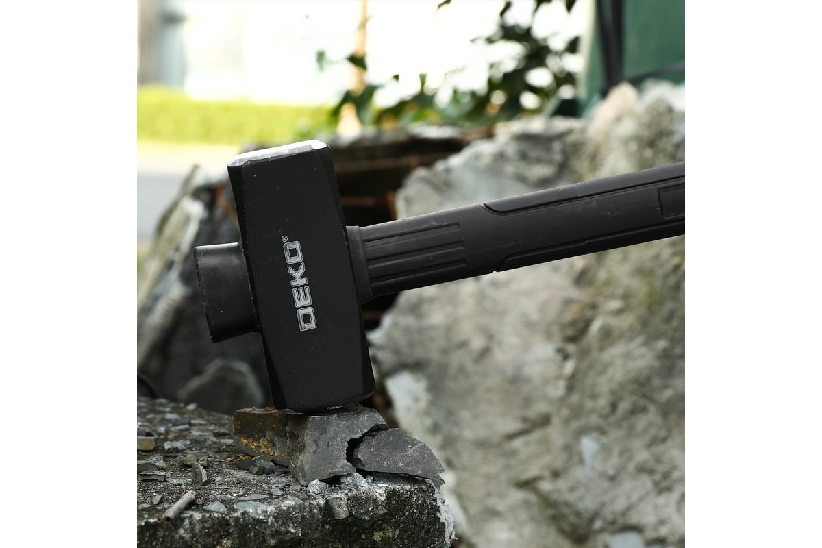 Кувалда Deko HT39 3000 г, фибергласовая рукоятка 065-1113