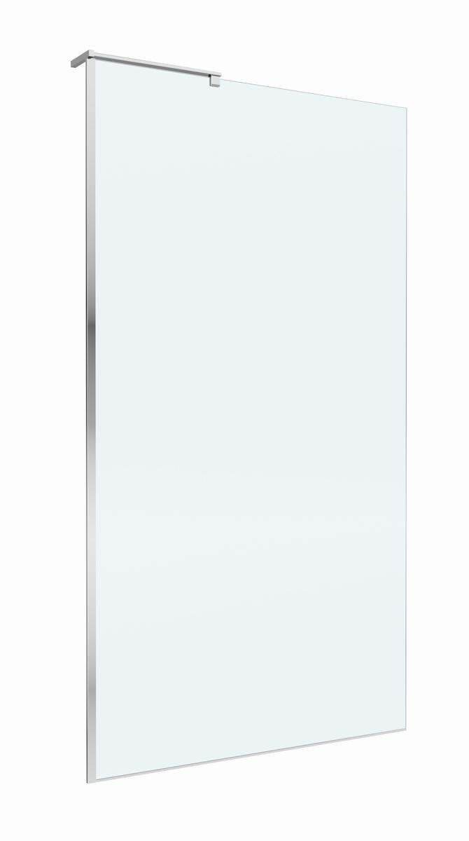 Душевая перегородка Belbagno UNO-L-1-TB-110-C-Cr 110x200 прозрачная, хром