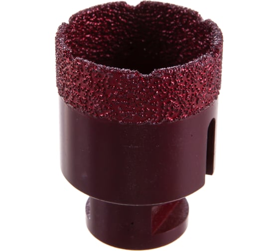 Коронка алмазная вакуумная по камню D45-15W-35L-M14 (45х35 мм; М14) Messer 06-35-045