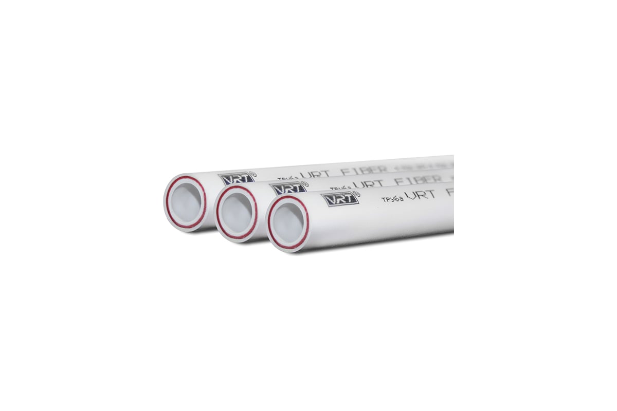Труба VRT 50х6.9 PN20 армированная стекловолокном FIBER SDR 7.4 /EVER plast 538464