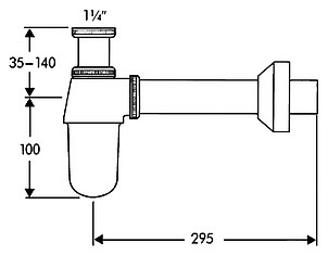 Сифон для раковины Hansgrohe 52010000