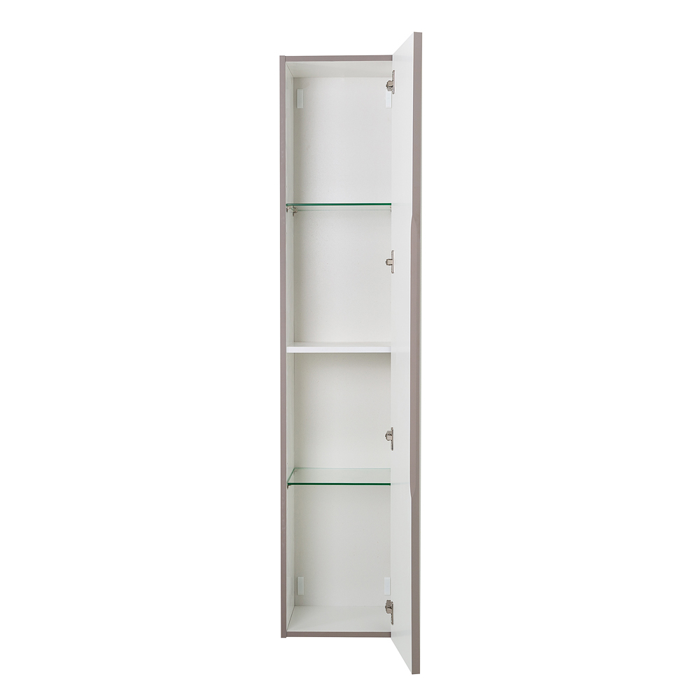 Шкаф пенал BelBagno Uno 33 см Бежевый матовый UNO-1600-1A-SC-СO