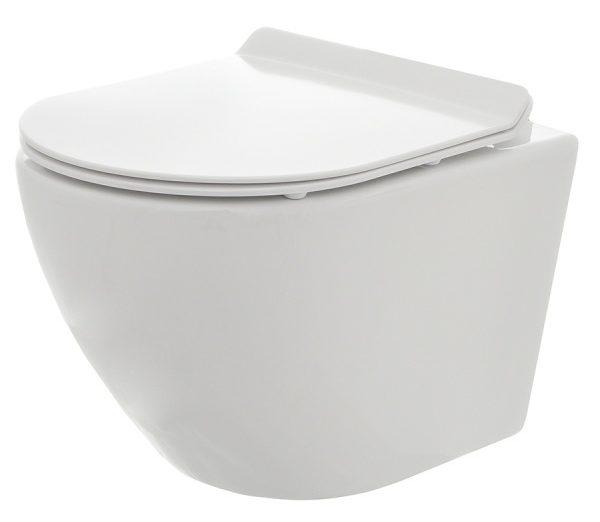 Подвесной унитаз AQUAme AQM2002 с сиденьем микролифт