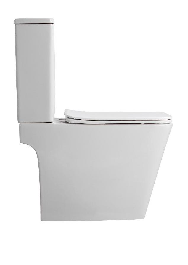 Унитаз-компакт Aquatek Либра New AQ1263NT-00 безободковый TORNADO с микролифтом