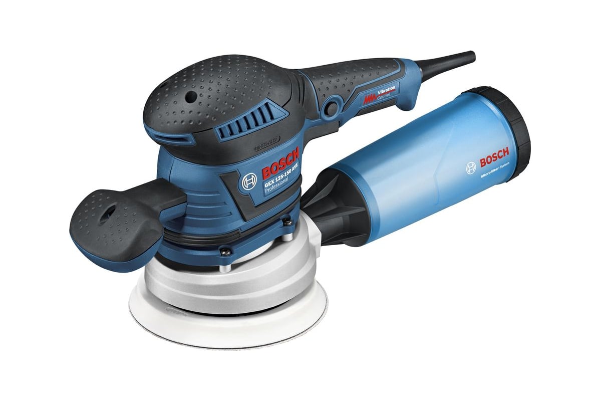 Эксцентриковая шлифмашина Bosch GEX 125-150 AVE 0.601.37B.102
