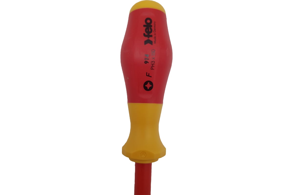 Диэлектрическая крестовая отвертка Felo PH3x150 91430490