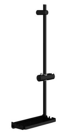 Штанга для душа AQUAme AQM8201B черный матовый Штанга для душа AQUAme AQM8201B черный матовый