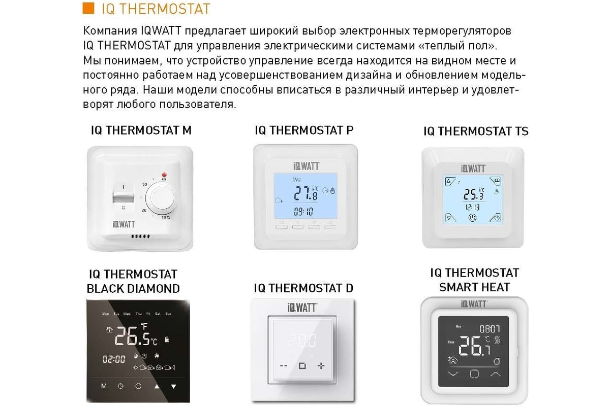 Тонкий самоклеящийся греющий мат IQWATT IQ FLOOR MAT PRO 2000 Вт - 10,0 м.кв. 2015