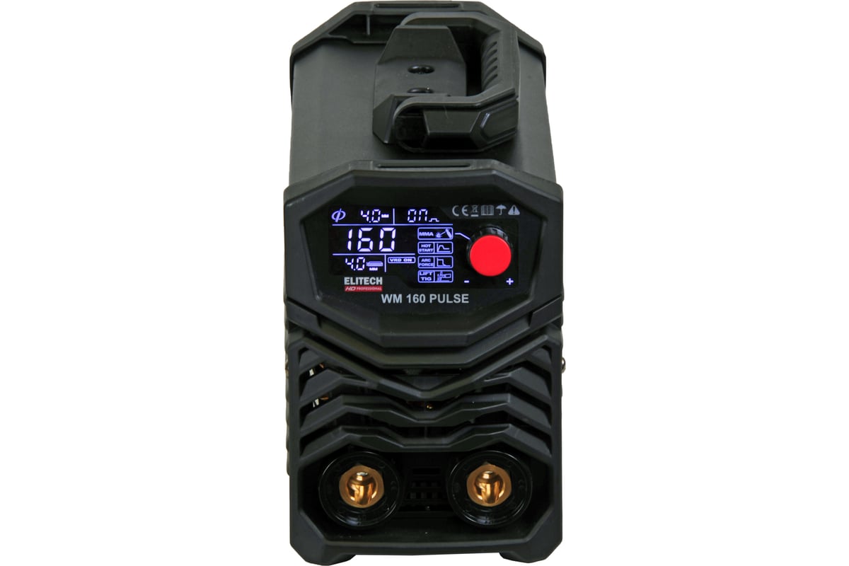 Инверторный сварочный аппарат Elitech HD WM 160 Pulse 204464
