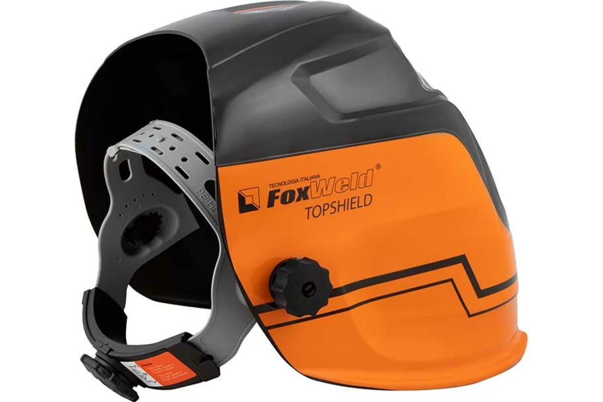Маска сварщика TOPSHIELD Original, фильтр 9800V, без коробки Foxweld 6593