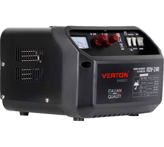 Пуско-зарядное устройство Verton Energy ПЗУ-240 12/24 В 01.5985.7299