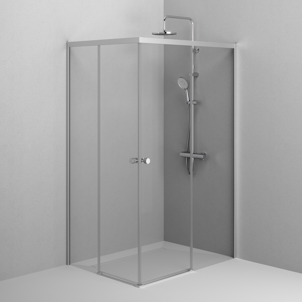 Душевой уголок Am.Pm X-Joy W94G-403-120290-MТ1К 120x90 прозрачный, хром матовый