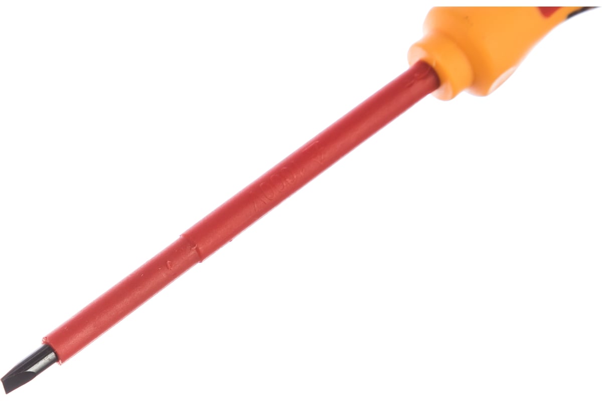 Шлицевая отвертка электрика Rexant SL 4х100 мм 12-4712