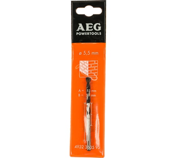 Сверло по камню (5.5х85 мм) AEG 4932363595