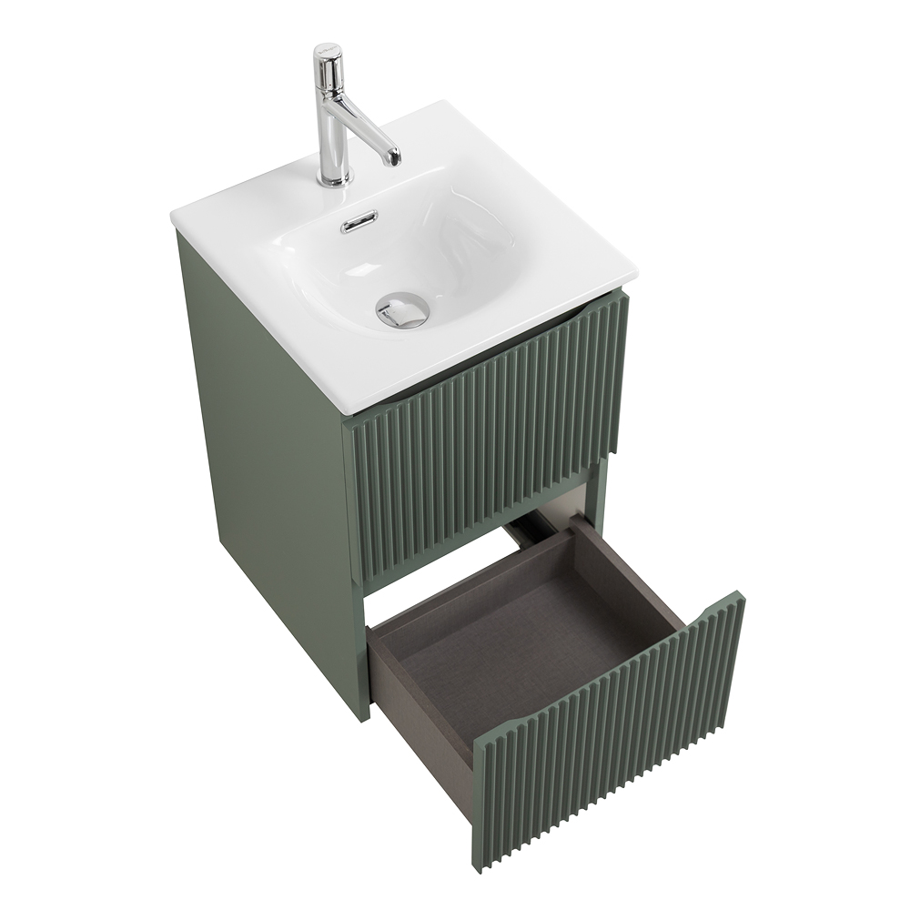Тумба с раковиной BelBagno Uno-Mini 40 см Еловый матовый