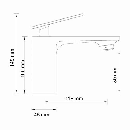 Смеситель для раковины WasserKRAFT Alme 1503