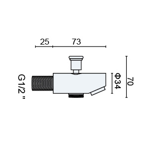 Излив для душа RGW Shower Panels SP-141