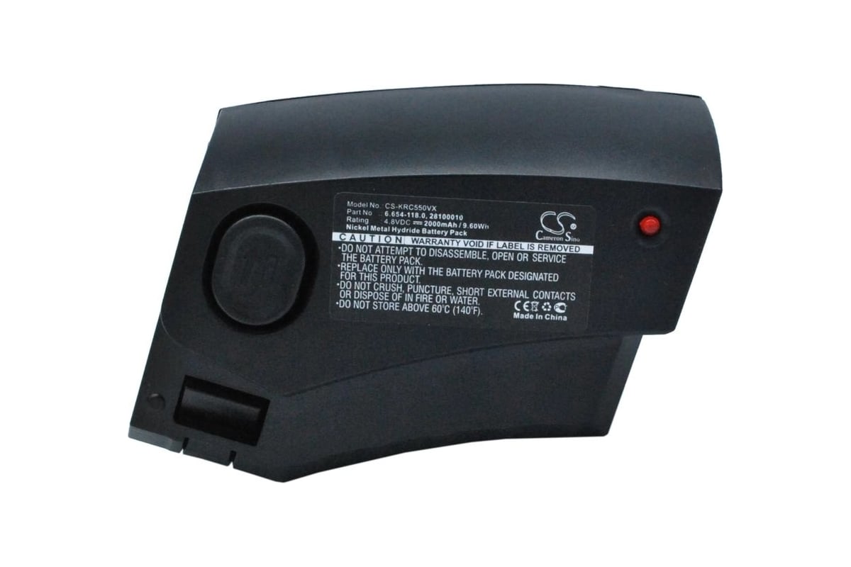 Аккумулятор CS-KRC550VX для Karcher K55, 2.0Ah 4.8V/ Cameron Sino P103.00074
