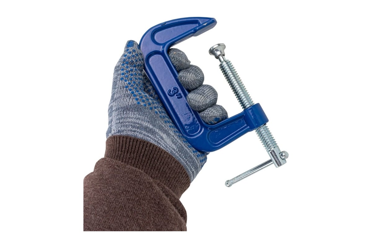 Струбцина Rockforce G-образная Profi 3-75мм RF-333113(17025)