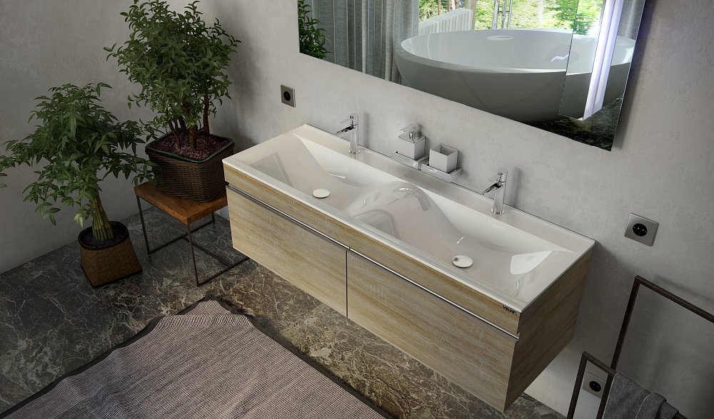 Мебель для ванной Velvex Pulsus 140 см