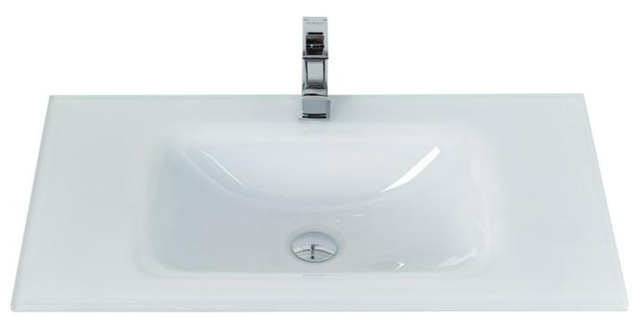 Раковина BelBagno BB1010/465-LV-VTR-BL 101 см Bianco Lucido