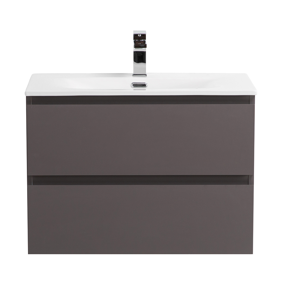 Мебель для ванной BelBagno Kraft 39-700 70 см эмаль, Темно-серый матовый