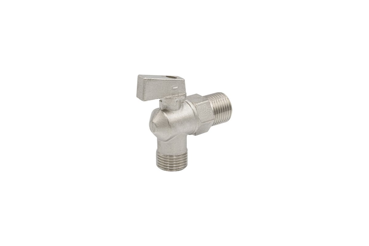 Угловой шаровой кран VRT 1/2'' - 1/2'' нар/нар рукоятка сверху 522219