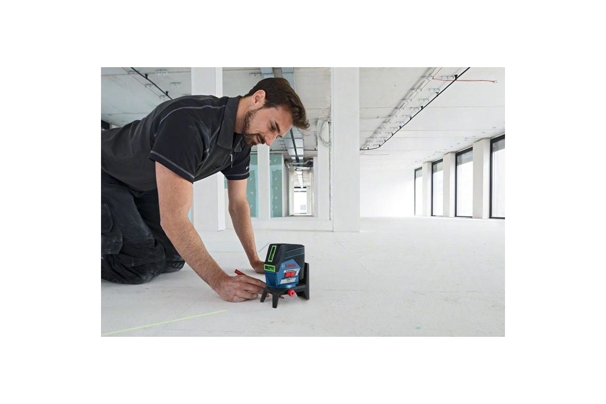 Комбинированный лазерный нивелир Bosch GCL 2-50 CG + 2 крепления + L-Boxx 0.601.066.H00