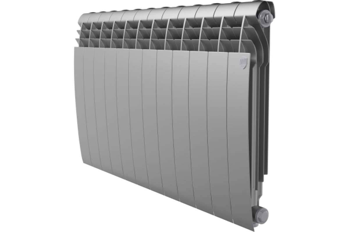 Радиатор Royal Thermo Biliner Alum 500 Silver Satin 12 секций НС-1250265