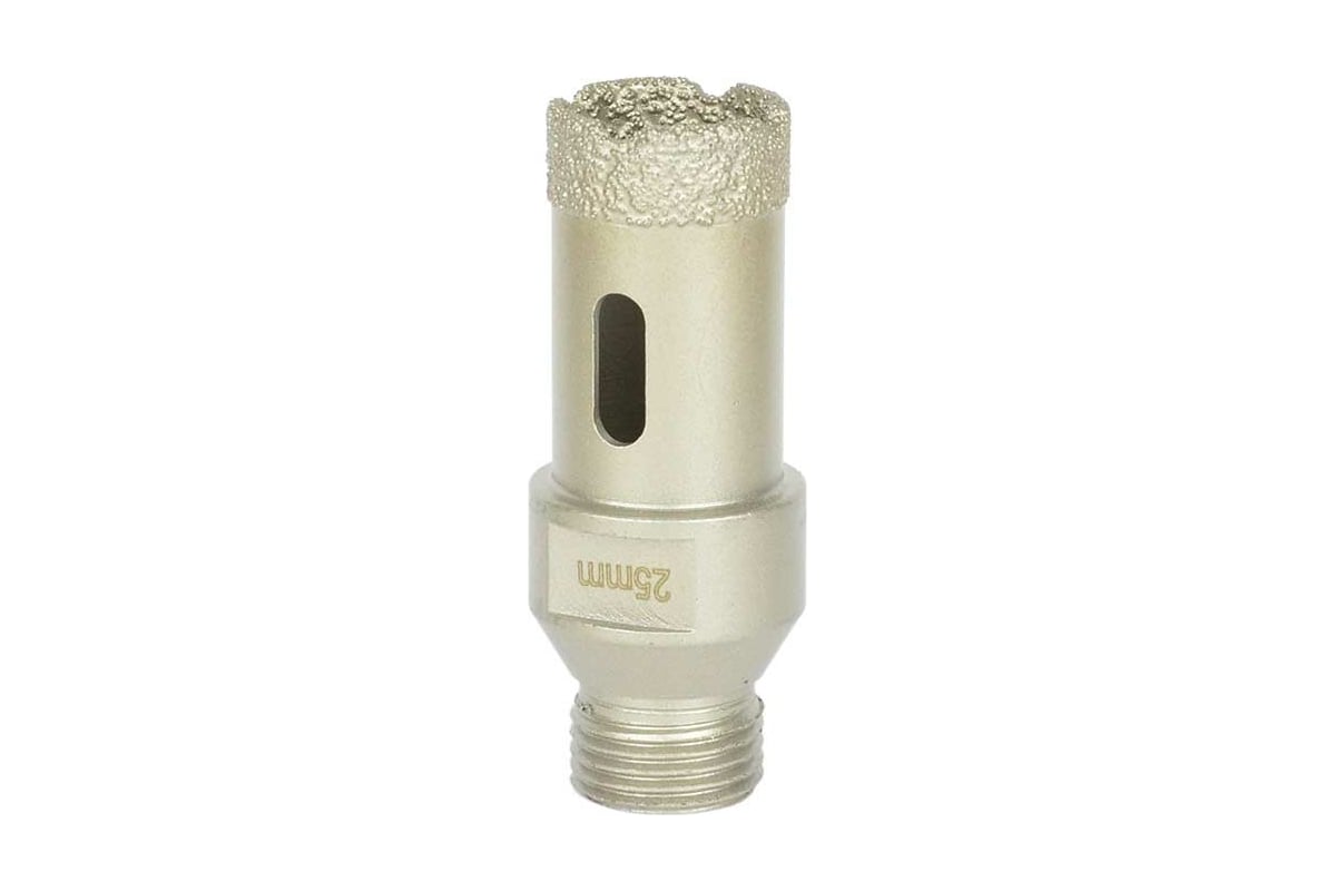 Коронка алмазная, вакуумное спекание (25х40 мм; 1/2"; М14) TECH-NICK TUK 136.600.7018