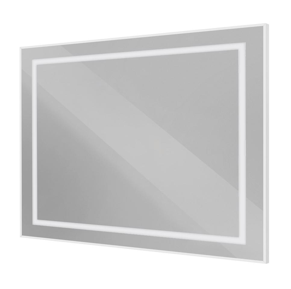 Зеркало BelBagno SPC-KRAFT-1000-800-SENS-AL 100x80 см сенсорный выключатель, сатин