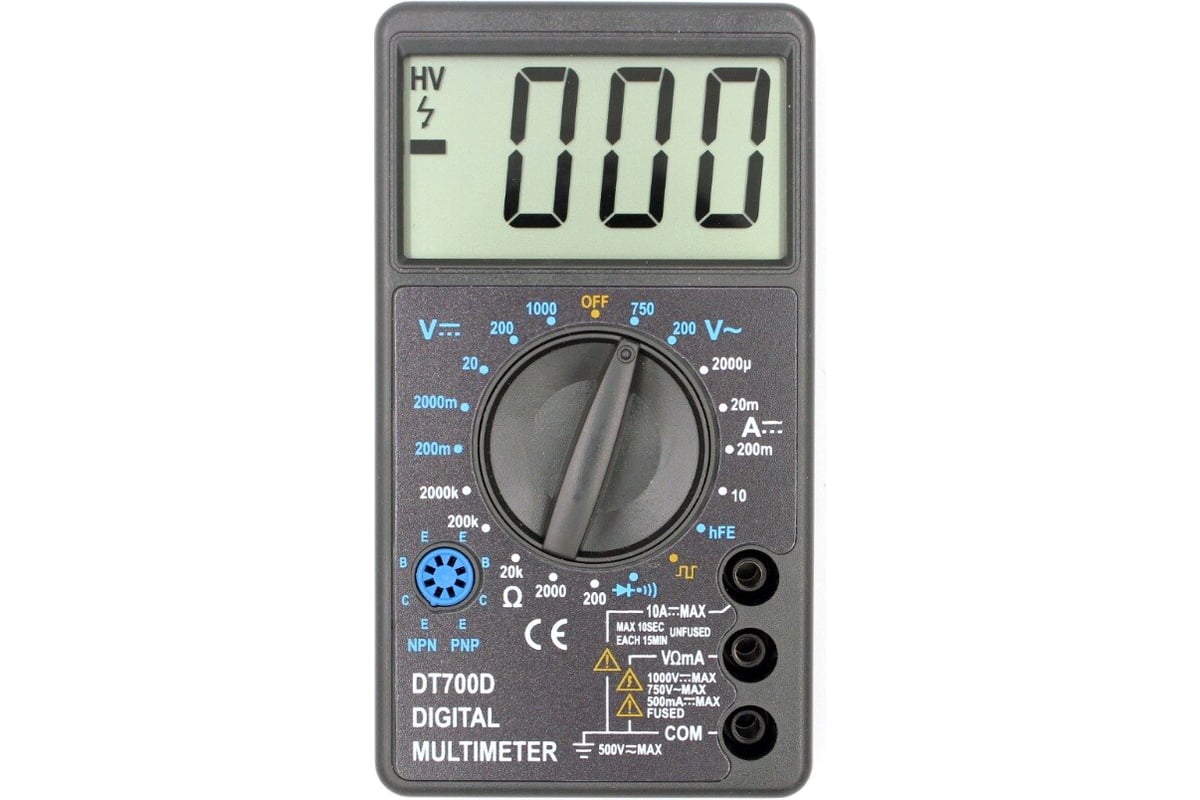 Цифровой мультиметр WHDZ DT700D