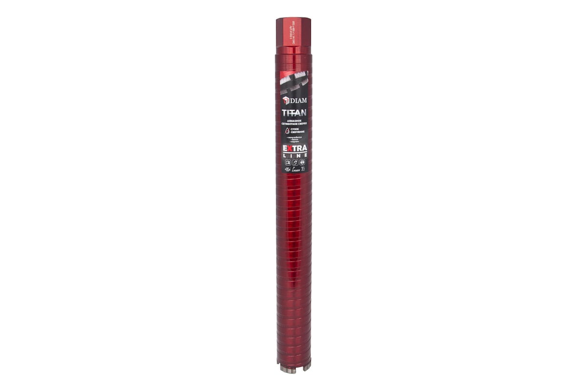 Сверло алмазное САСС Extra Line Titan (52x450 мм; 4 сегмента; 1 1/4UNC) Diam 313031