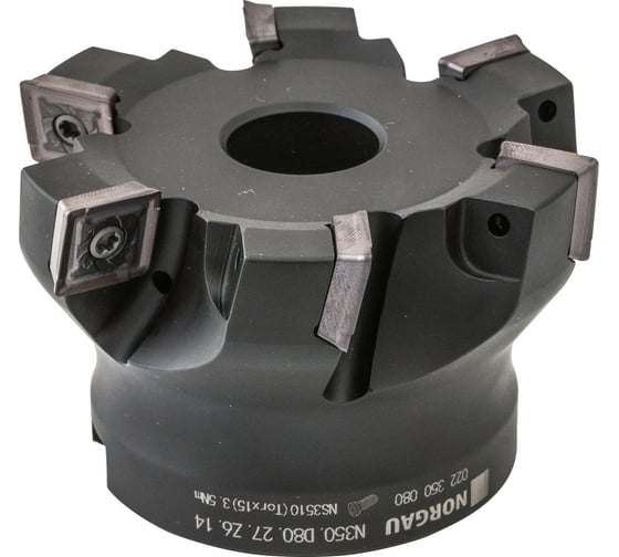 Корпус фрезы N350.D80/Z6 Norgau 022350080