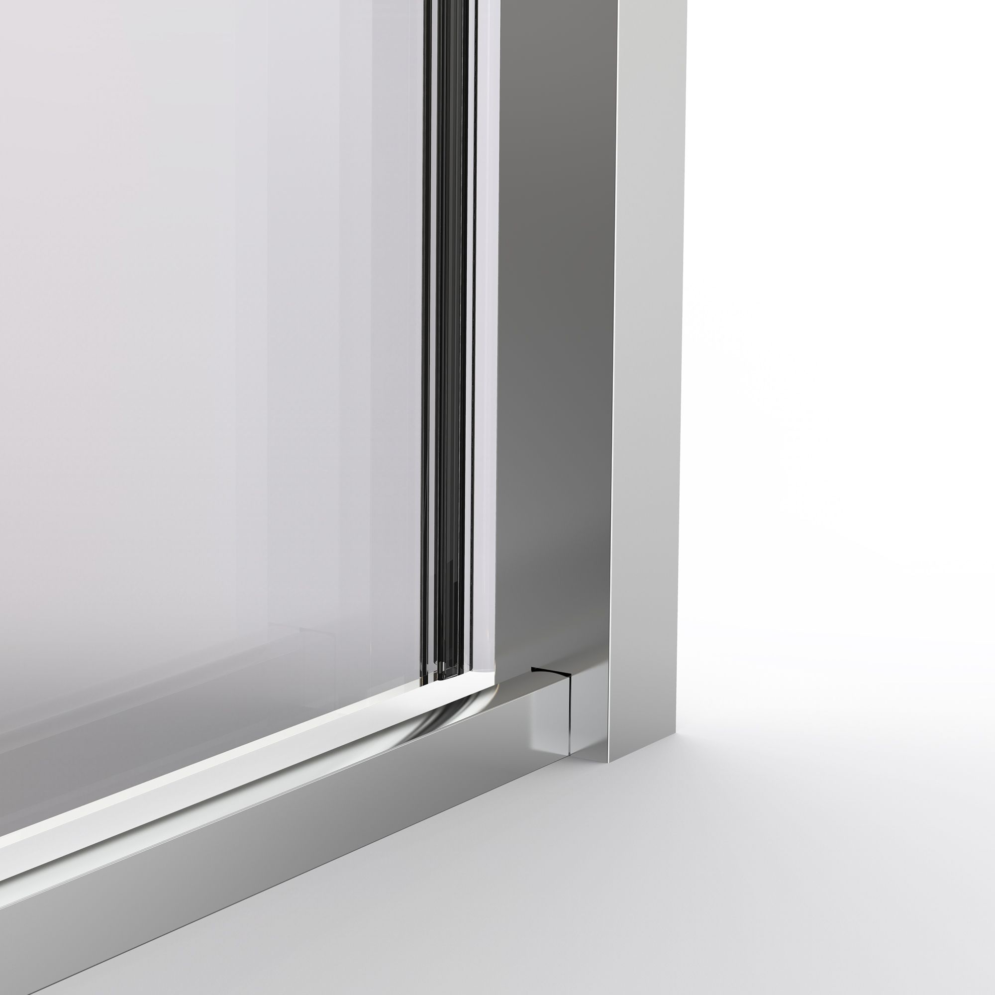 Душевая дверь Vincea Стелла (Stella) VDS-1ST120CLBN 120x200 брашированный никель, прозрачная